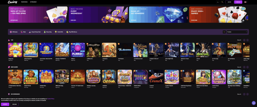 Exploring the Exciting World of Casiny Casino No Deposit Bonus 14