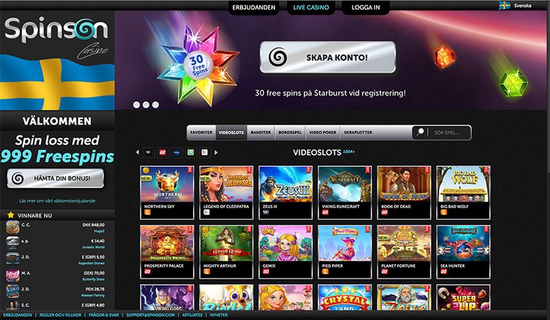 Experience the Thrill of Online Gaming with Spinson Casino UK